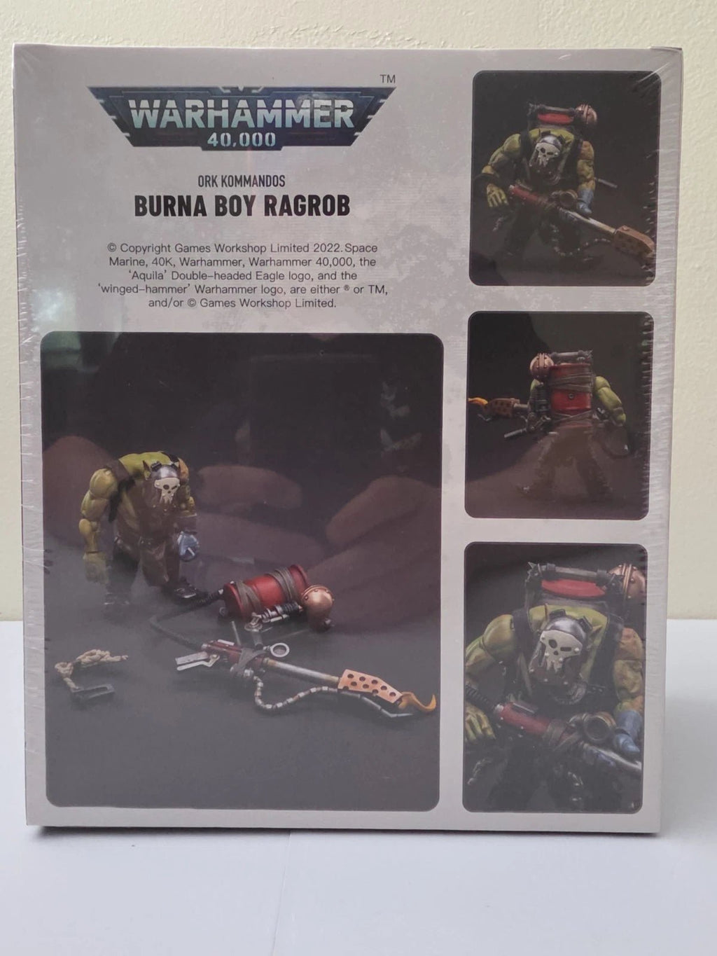 1/18 JOYTOY ORK KOMMANDOS BURNA BOY RAGROB WARHAMMER 40K 40,000 ORKS GREENSKINS - Grown Up Kids