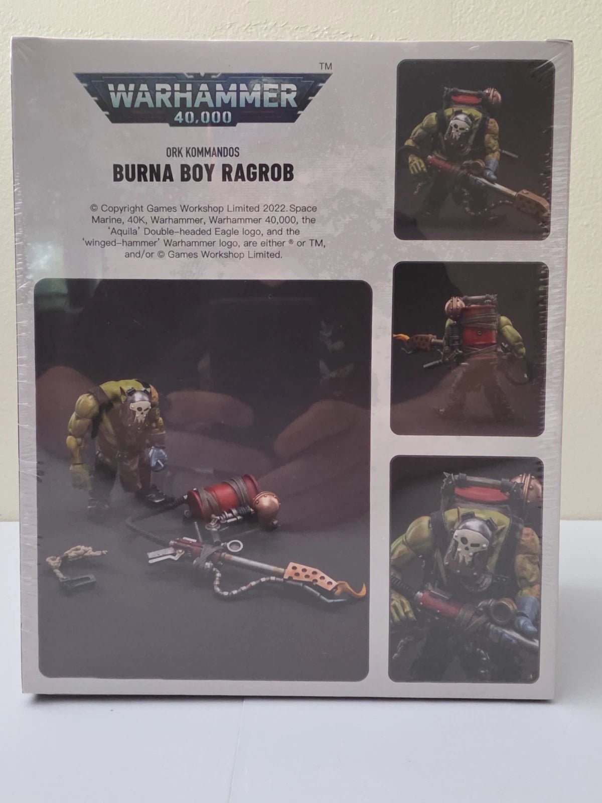 1/18 JOYTOY ORK KOMMANDOS BURNA BOY RAGROB WARHAMMER 40K 40,000 ORKS GREENSKINS - Grown Up Kids