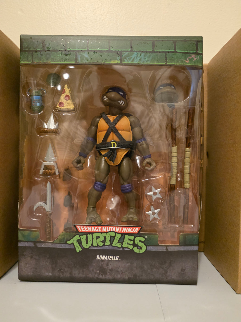Teenage Mutant Ninja Turtles Donatello Super 7 Ultimates Action Figure