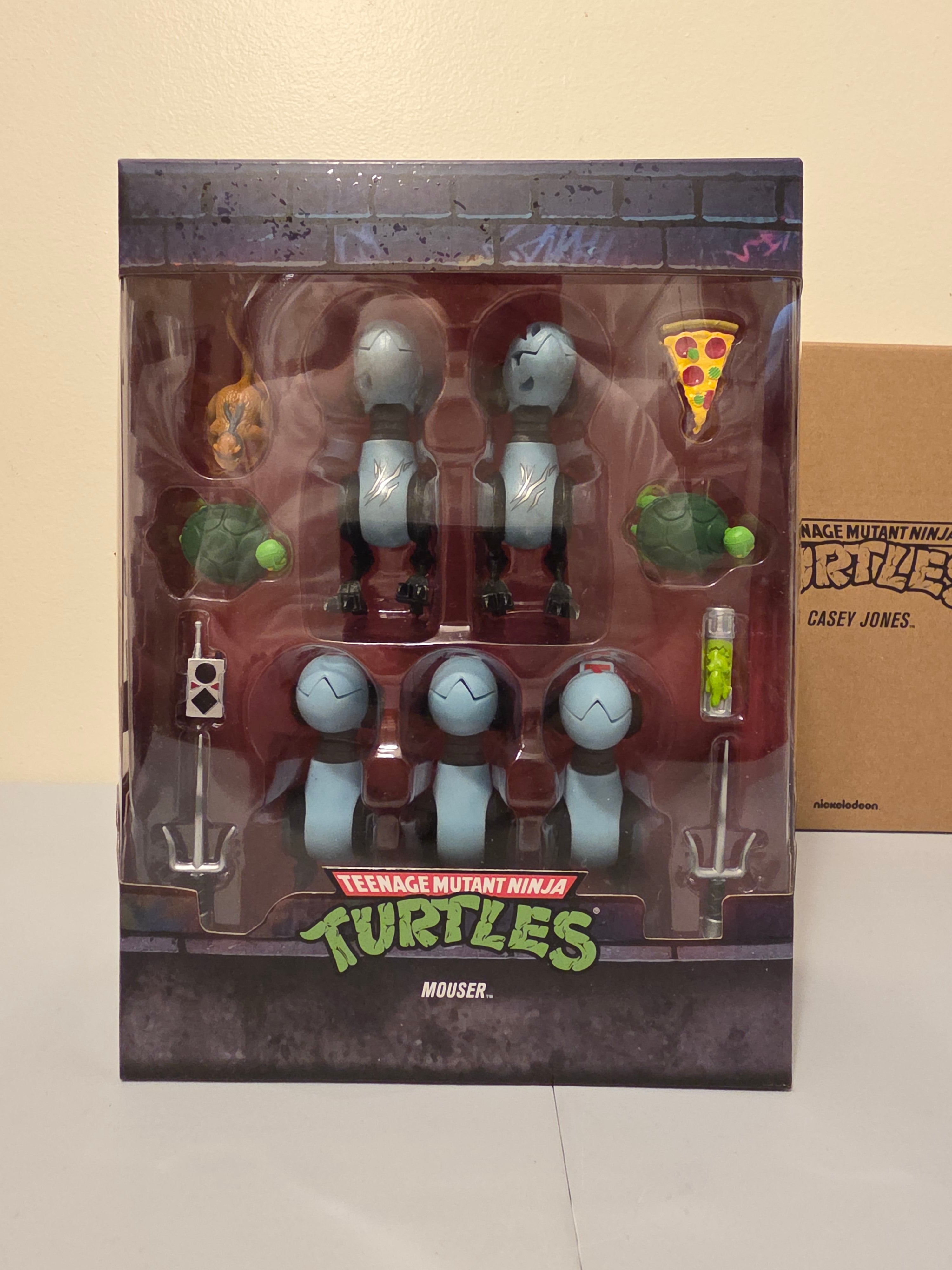 Teenage Mutant Ninja Turtles Mouser Super 7 6-Pack Action Figure Set