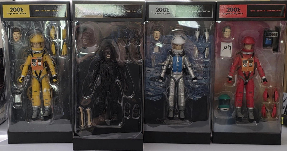 2001: A Space Odyssey COMPLETE SET Action Figure Super7 - Grown Up Kids