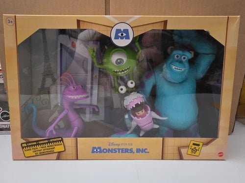 2019 Disney Pixar Monsters Inc Scare Pac Mike & Sully Articulated Action Figures - Grown Up Kids