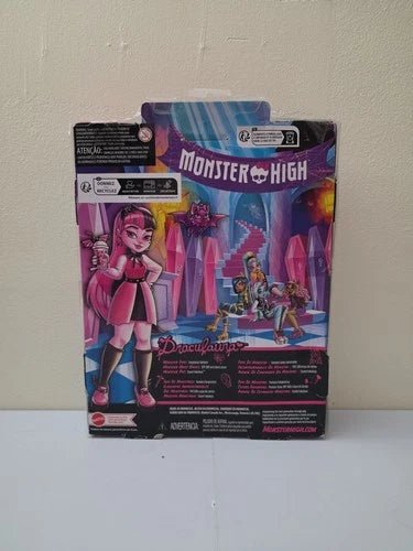 2022 Monster High Draculaura G3 Reboot with Doll Pet Count Fabulous NIB - Grown Up Kids