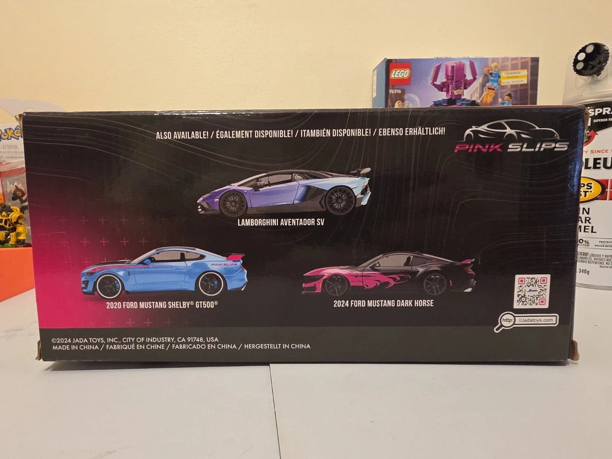 2024 Jada Pink Slips 2024 Ford Mustang Dark Horse 1/24 Black Pink - Grown Up Kids