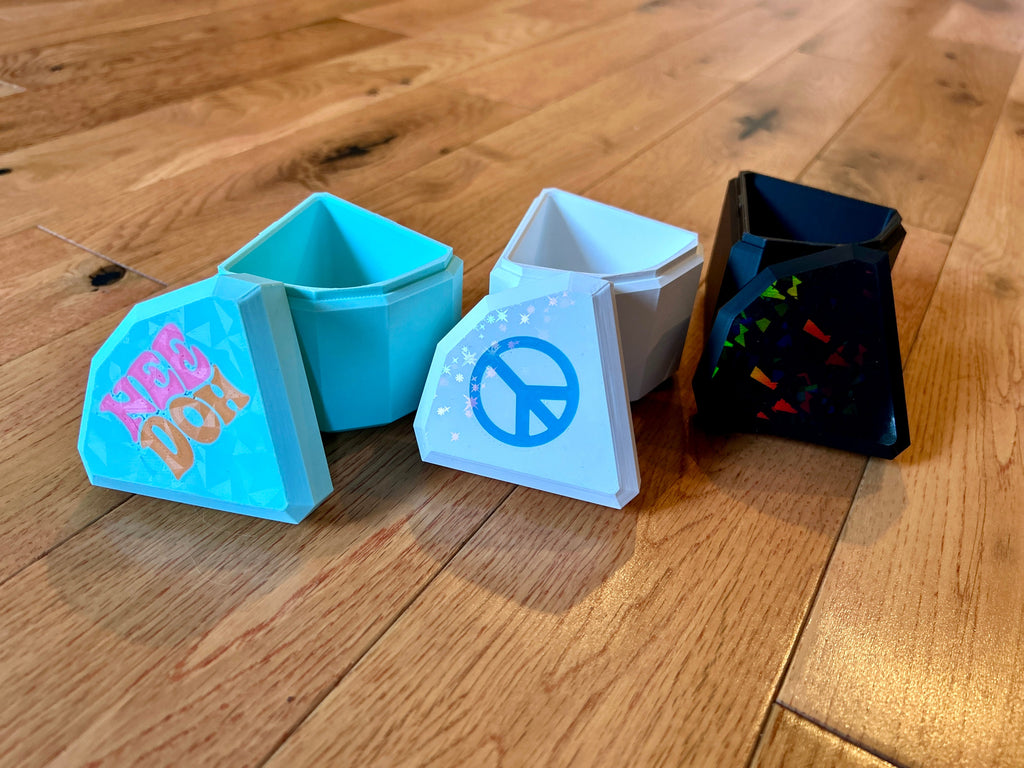 3D Printed Protective Case for NeeDoh Peace O' Cake Case - Grown Up Kids