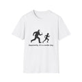 T-Shirt — "Apparently, it’s a cardio day." Funny Running Workout Tee