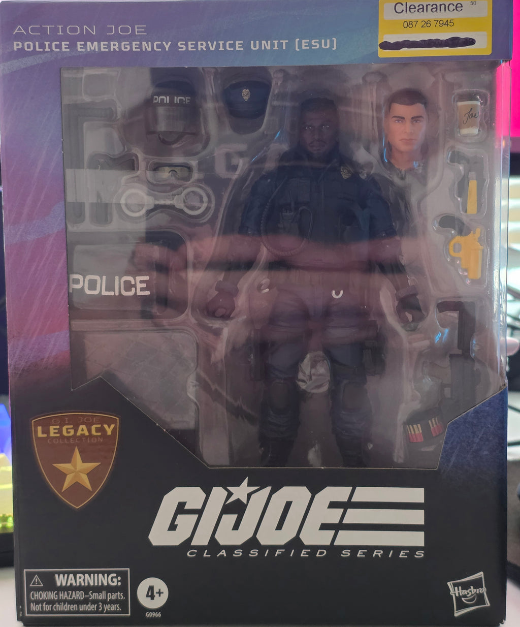 G.I. Joe Classified Series Legacy Collection Police Emergency Service Unit