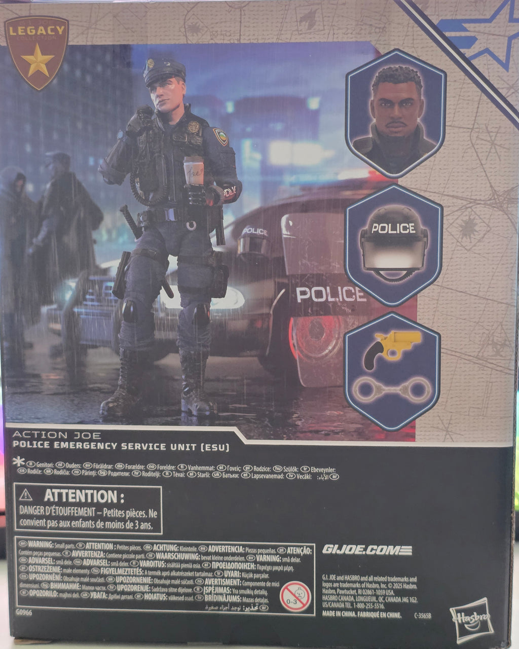 G.I. Joe Classified Series Legacy Collection Police Emergency Service Unit