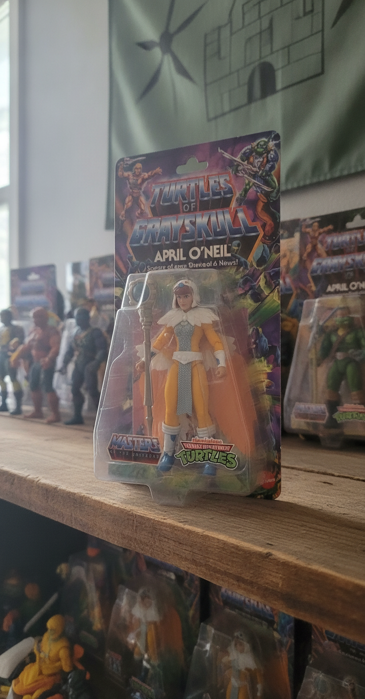 April O'Neil Sorceress Action Figure – Turtles of Grayskull TMNT x MOTU Crossover