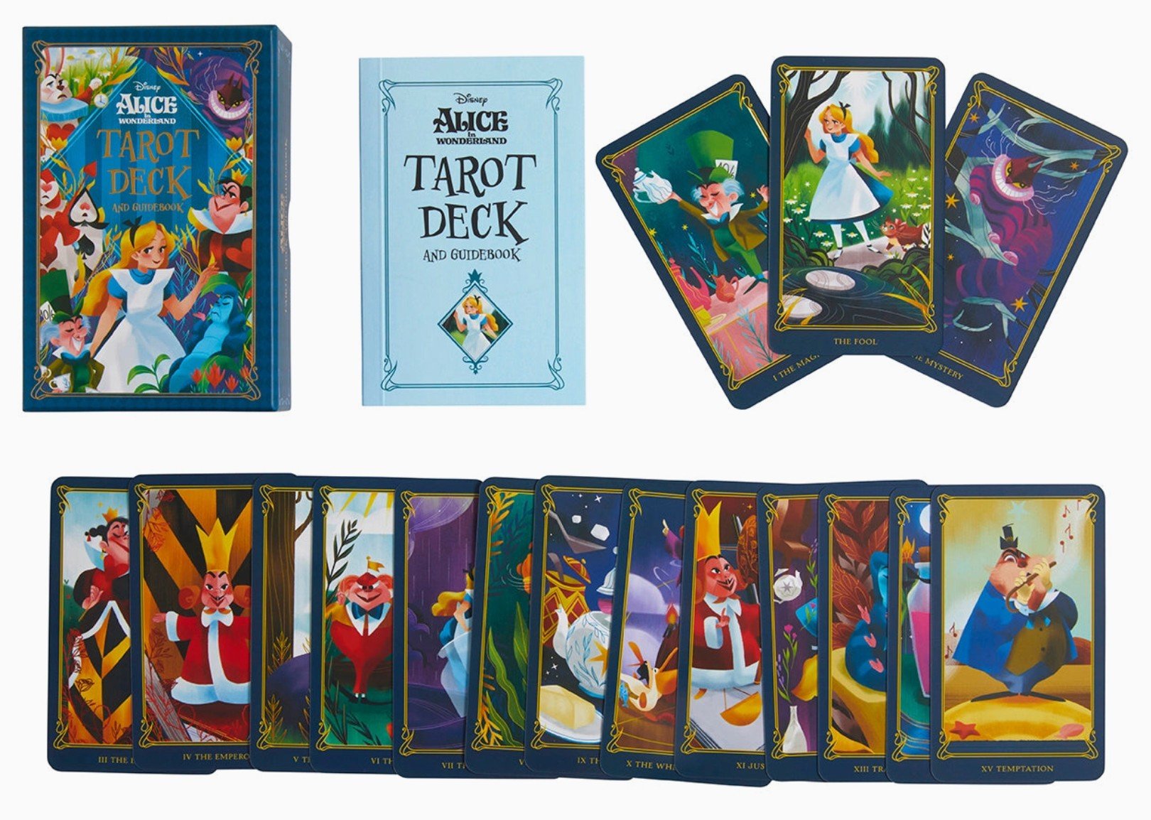 Alice in Wonderland Tarot Deck and Guidebook - Grown Up Kids