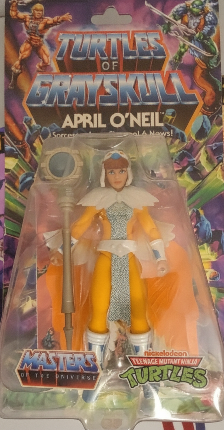 April O'Neil Sorceress Action Figure – Turtles of Grayskull TMNT x MOTU Crossover - Grown Up Kids
