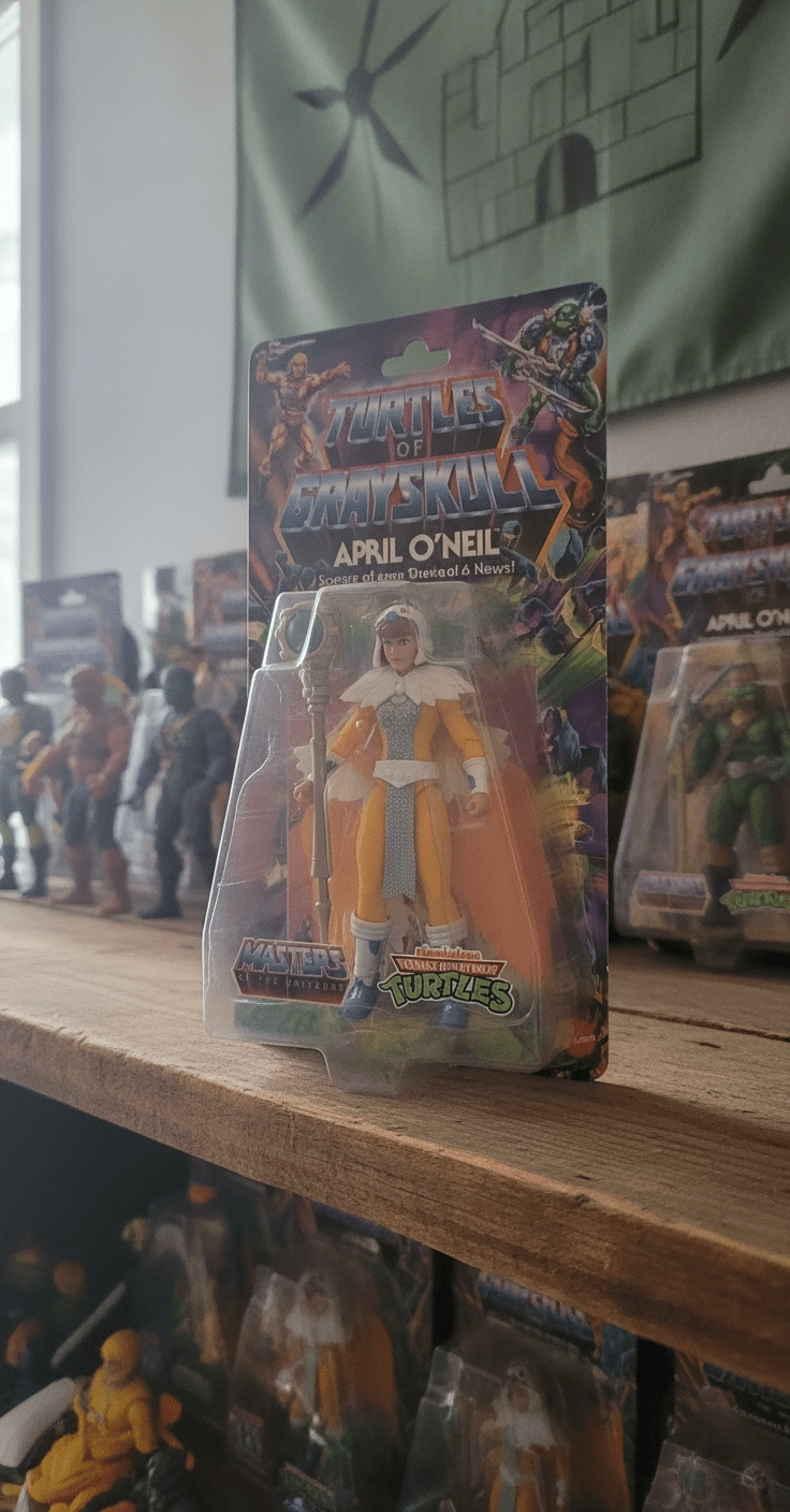 April O'Neil Sorceress Action Figure – Turtles of Grayskull TMNT x MOTU Crossover - Grown Up Kids