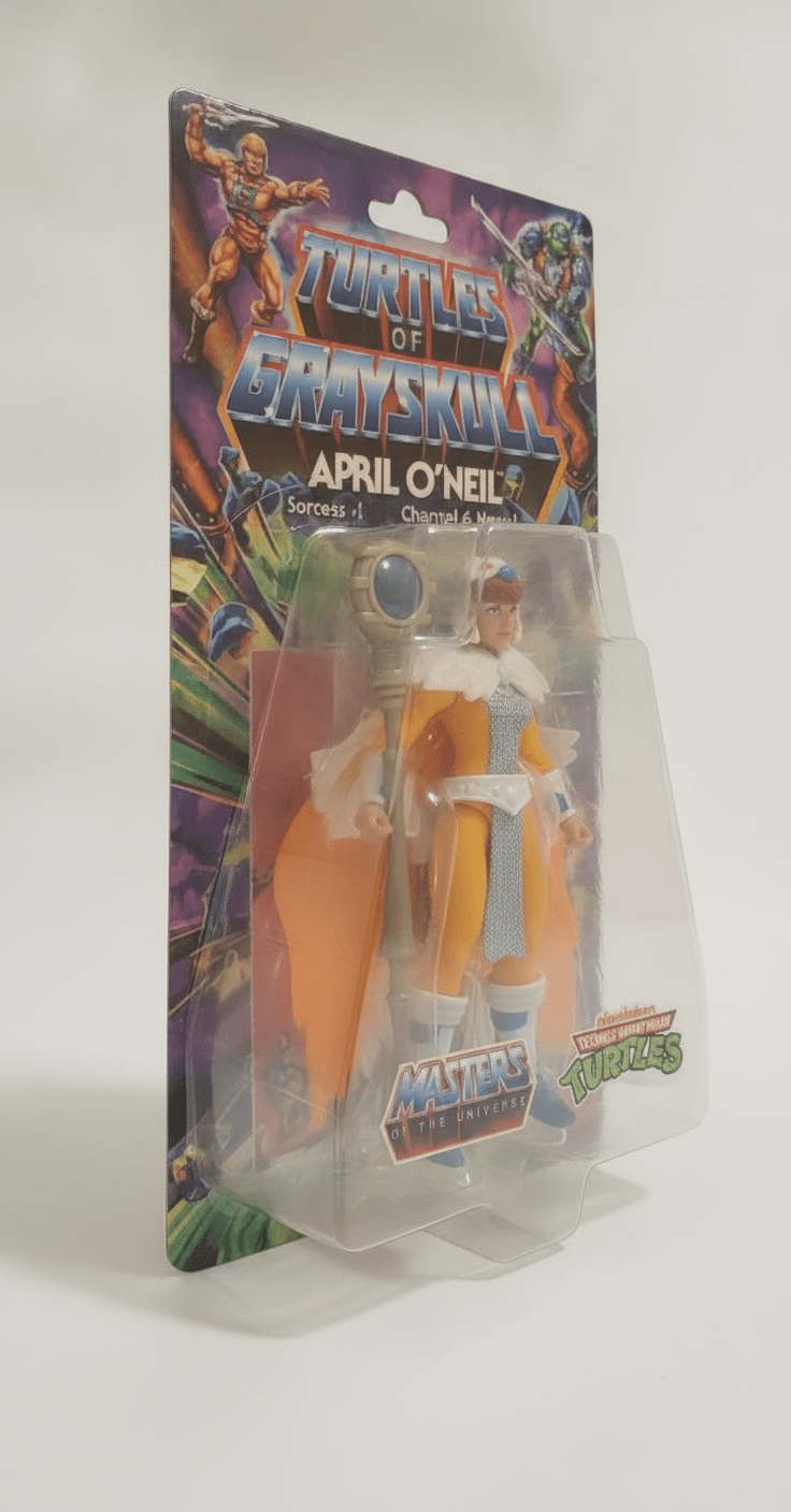 April O'Neil Sorceress Action Figure – Turtles of Grayskull TMNT x MOTU Crossover - Grown Up Kids