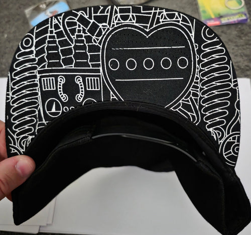 Astro Boy "Schematic Blueprint" Snapback Hat (Loot Anime Exclusive) - Grown Up Kids