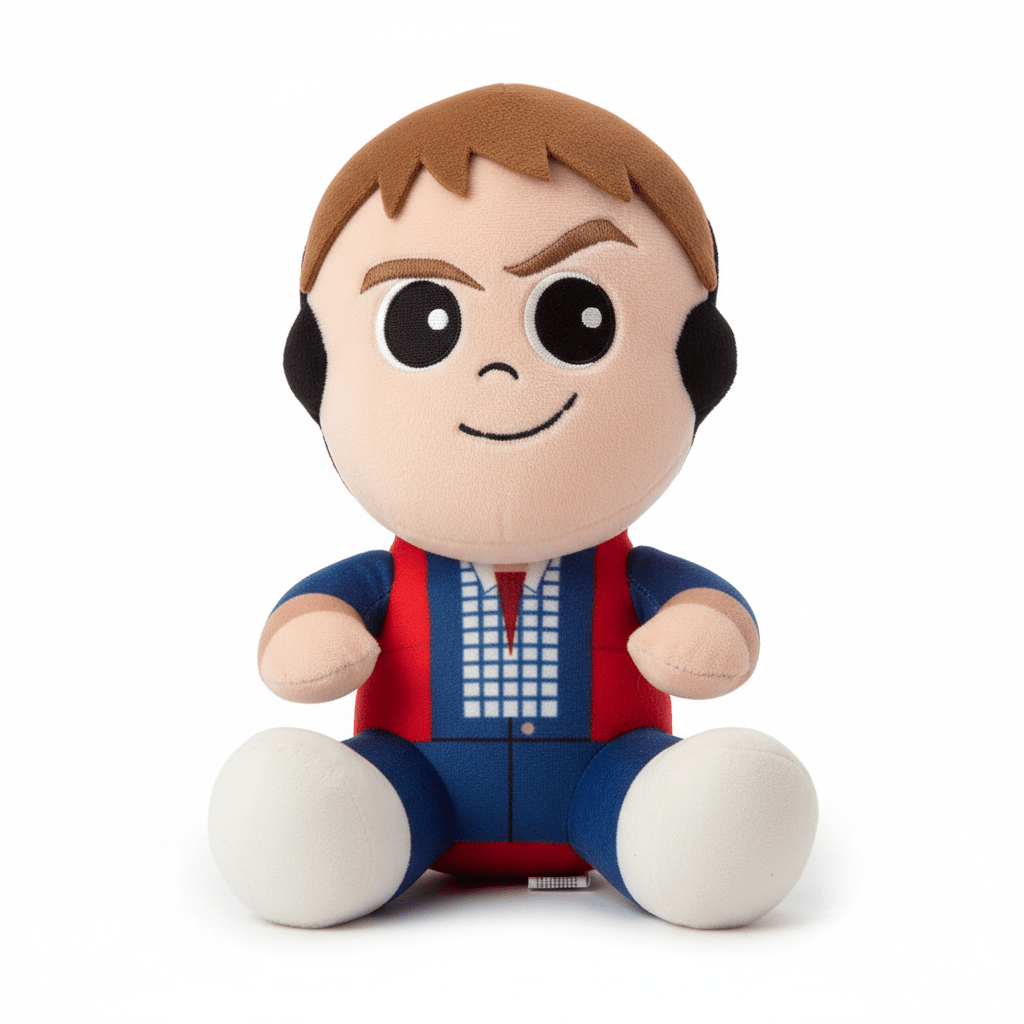 Back to the Future Marty McFly Collector Plushie - Time Travel Movie - Grown Up Kids