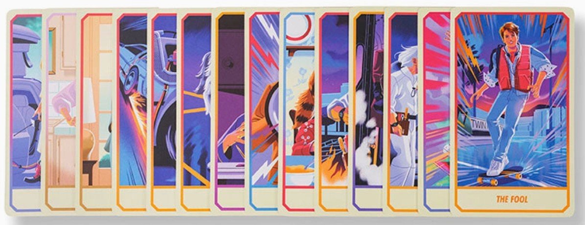Back to the Future Tarot Deck and Guidebook - Grown Up Kids