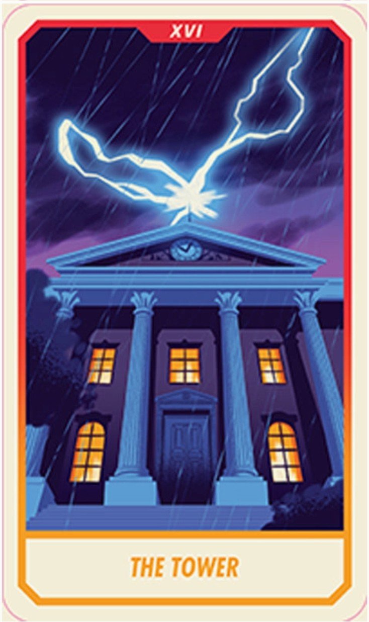 Back to the Future Tarot Deck and Guidebook - Grown Up Kids