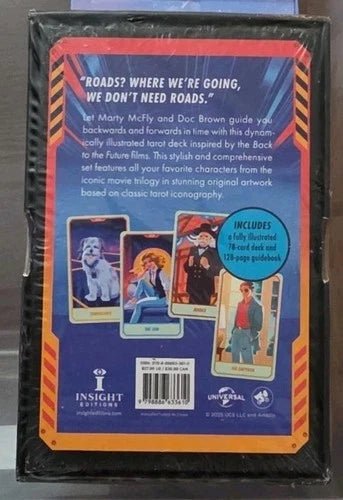 Back To The Future Tarot Deck And Guidebook Sealed - Grown Up Kids