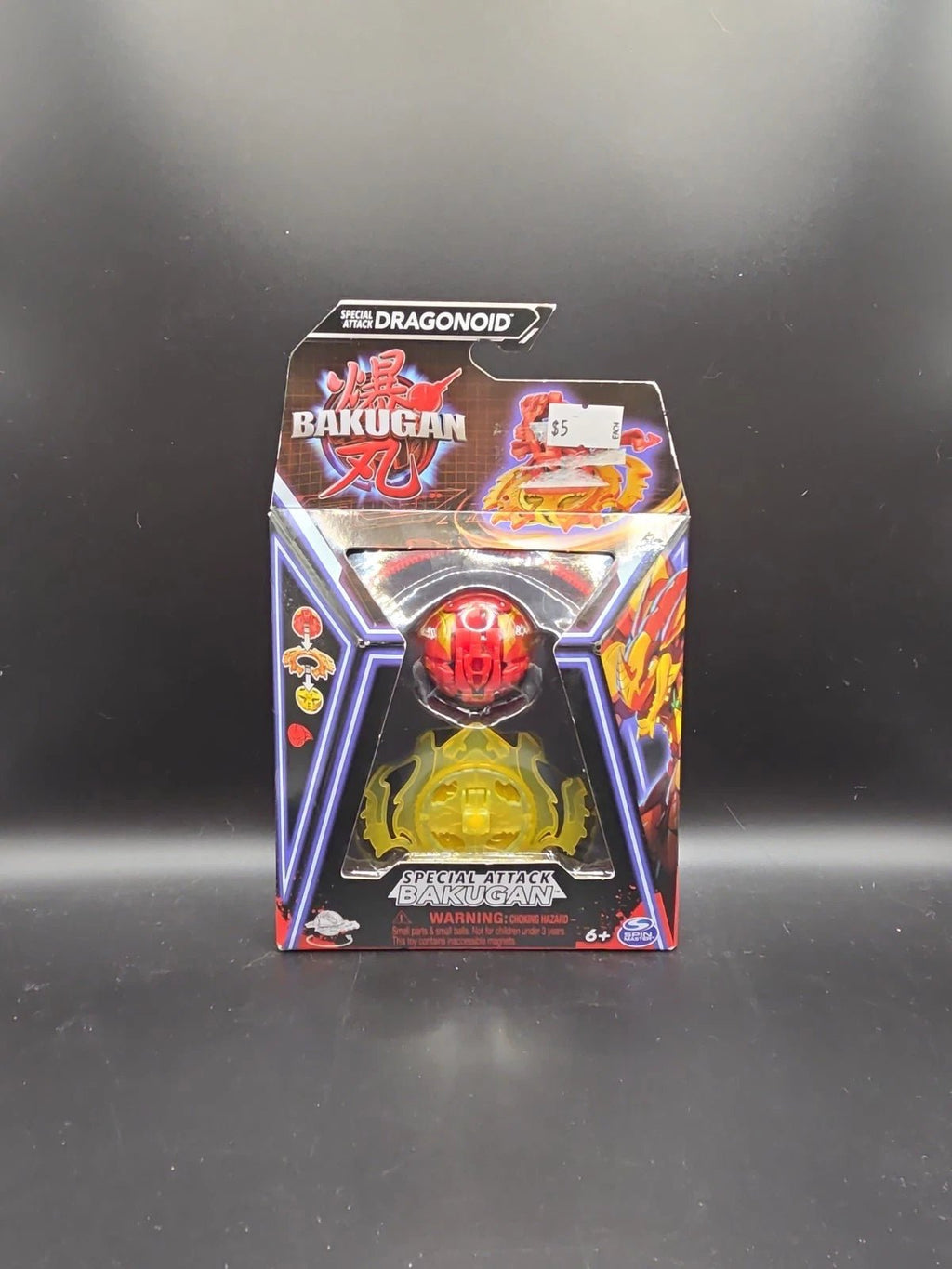 Bakugan, Special Attack Dragonoid, Spinning Collectible, Customizable Action - Grown Up Kids