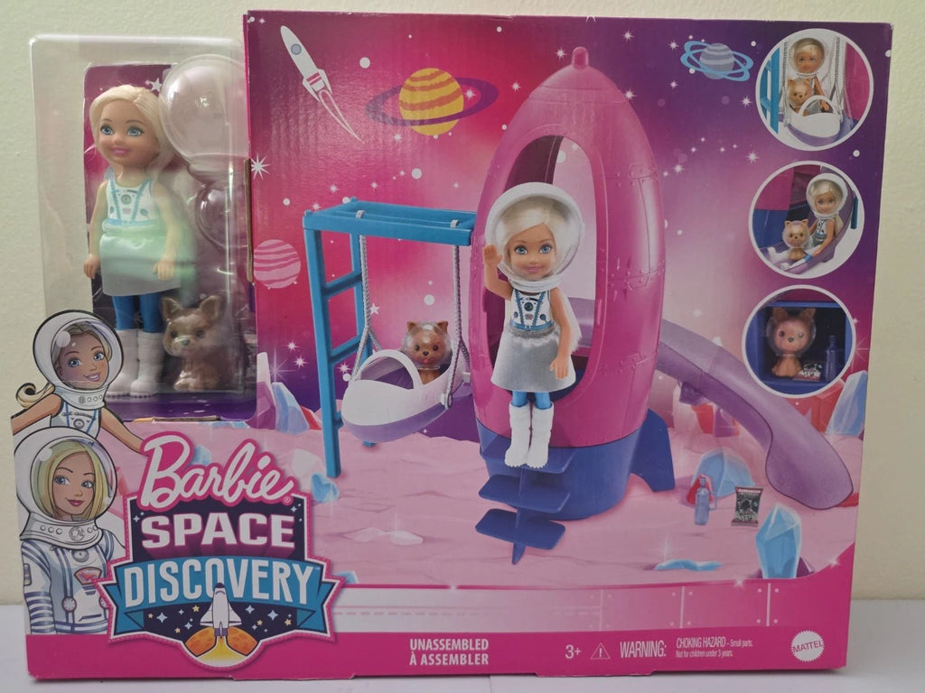 Barbie Space Discovery: Chelsea Doll & Playset (Minor Damaged Box) - Grown Up Kids