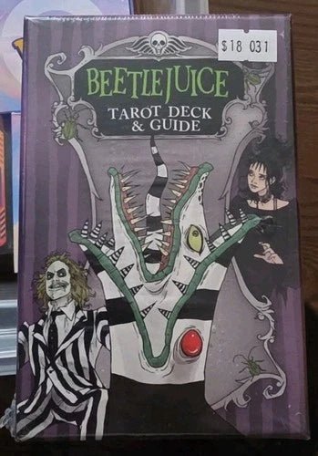 Beetlejuice Tarot Deck And Guidebook AUTHENTIC DECK Sealed New - Grown Up Kids