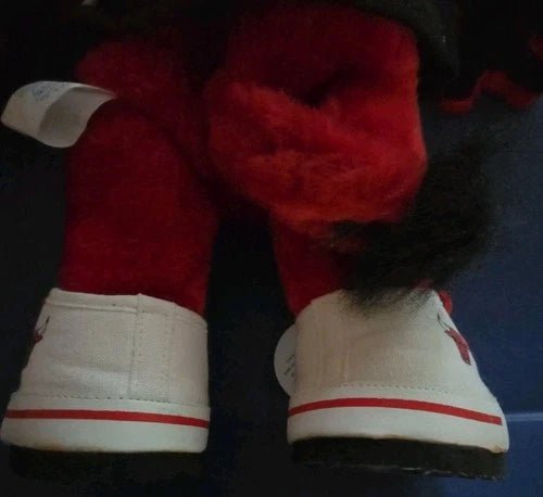 Benny the Bull Chicago Bulls Noah's Ark 17" Plush Mascot NBA Jersy #1 VERY RARE - Grown Up Kids