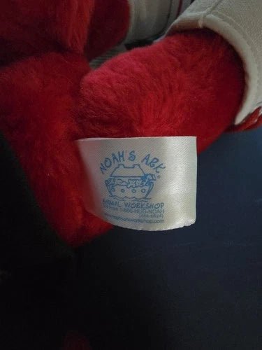 Benny the Bull Chicago Bulls Noah's Ark 17" Plush Mascot NBA Jersy #1 VERY RARE - Grown Up Kids