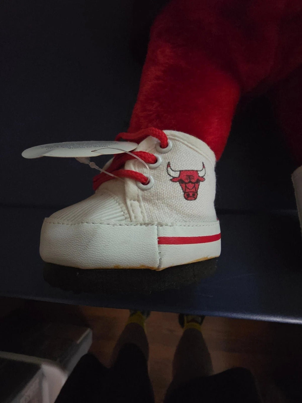 Benny the Bull Chicago Bulls Noah's Ark 17" Plush Mascot NBA Jersy #1 VERY RARE - Grown Up Kids