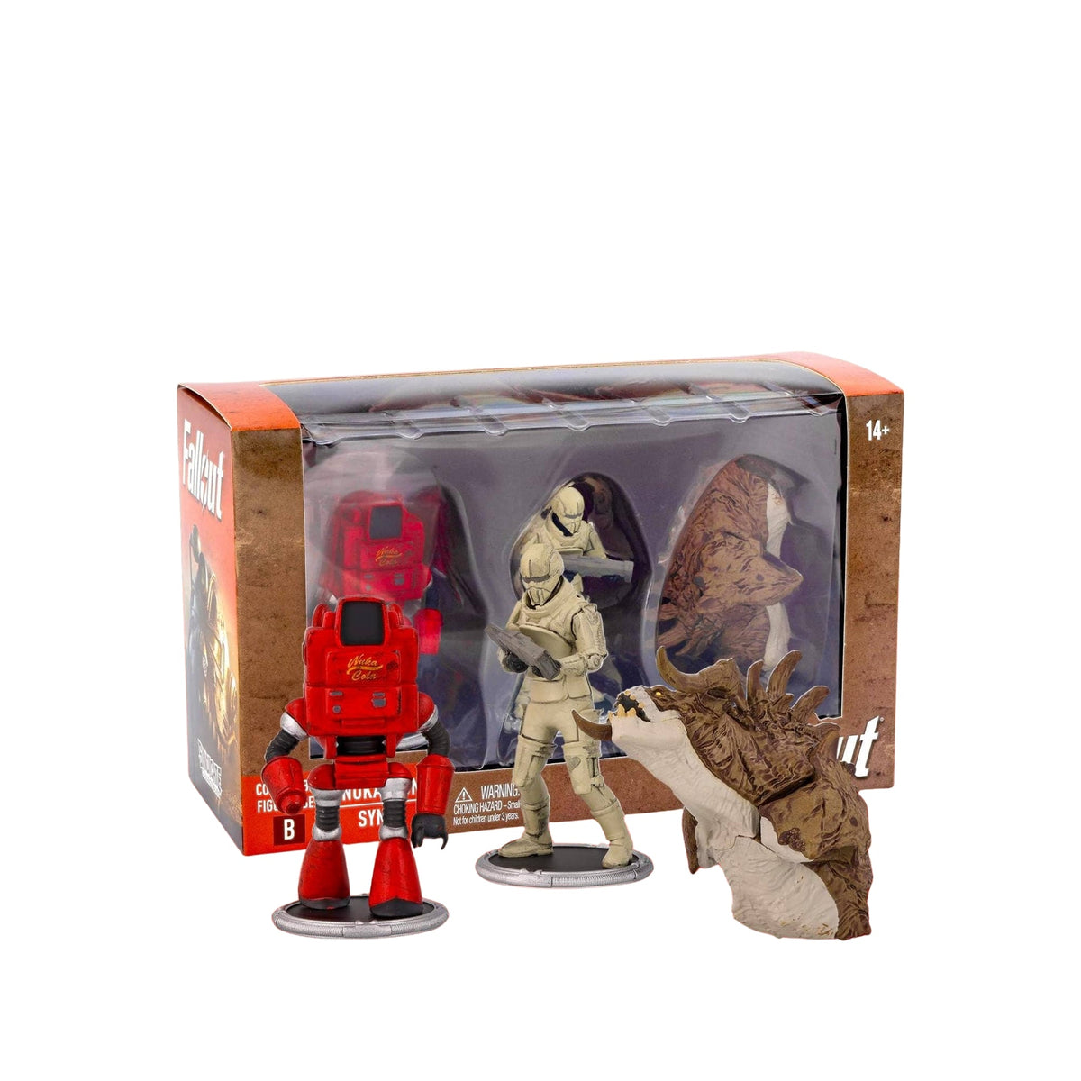 Bethesda Fallout Nukatron & Synth Mini Figure 2-Pack - Grown Up Kids