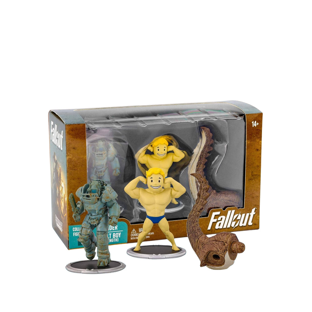 Bethesda Fallout Raider & Vault Boy Mini Figure 2-Pack (Set E) - Grown Up Kids
