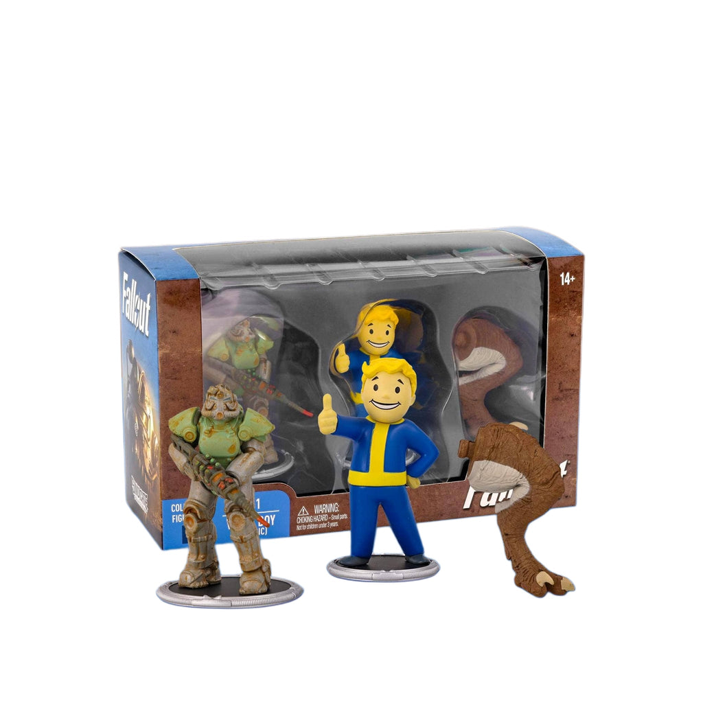 Bethesda Fallout T-51 Power Armor & Vault Boy Mini Figure 2-Pack (Set F) - Grown Up Kids