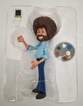 Bob Ross Vinyl Figure Artist Collectible Figure with Palette and Paint Brush - Grown Up Kids