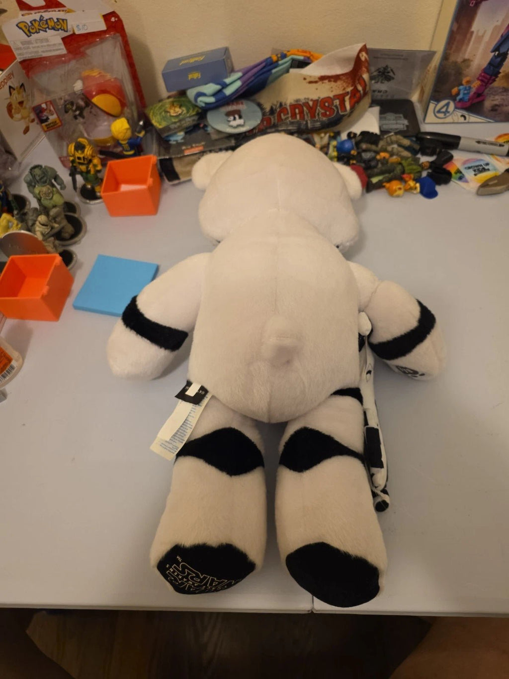 Build-A-Bear Workshop Star Wars: Stormtrooper 17" Plush Stuffed Animal with Blaster - Grown Up Kids