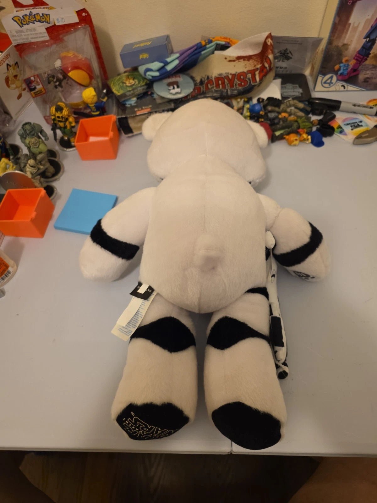 Build-A-Bear Workshop Star Wars: Stormtrooper 17" Plush Stuffed Animal with Blaster - Grown Up Kids