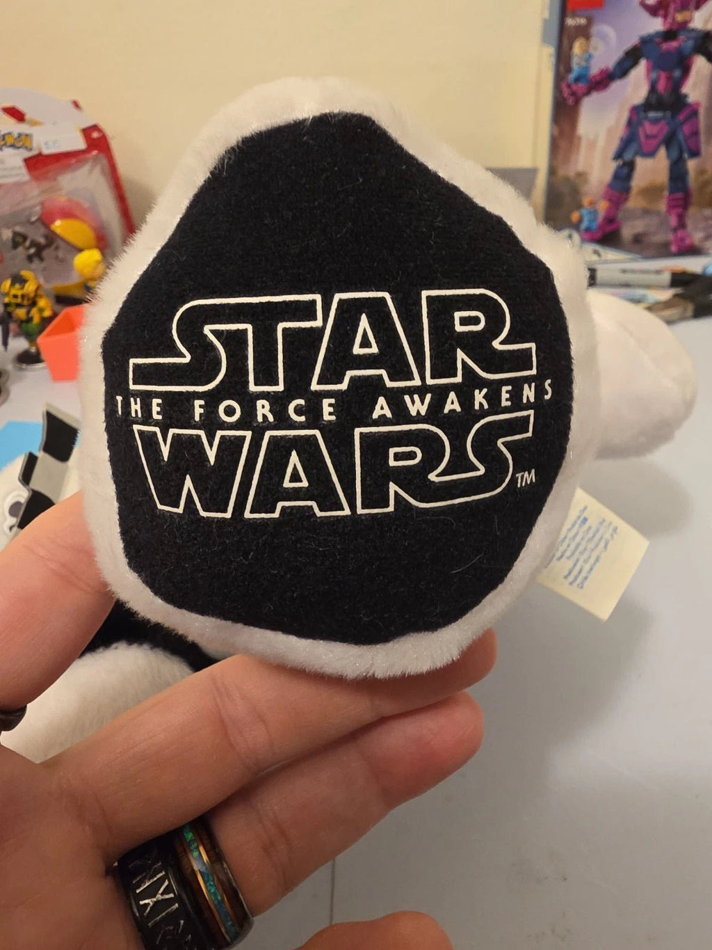 Build-A-Bear Workshop Star Wars: Stormtrooper 17" Plush Stuffed Animal with Blaster - Grown Up Kids