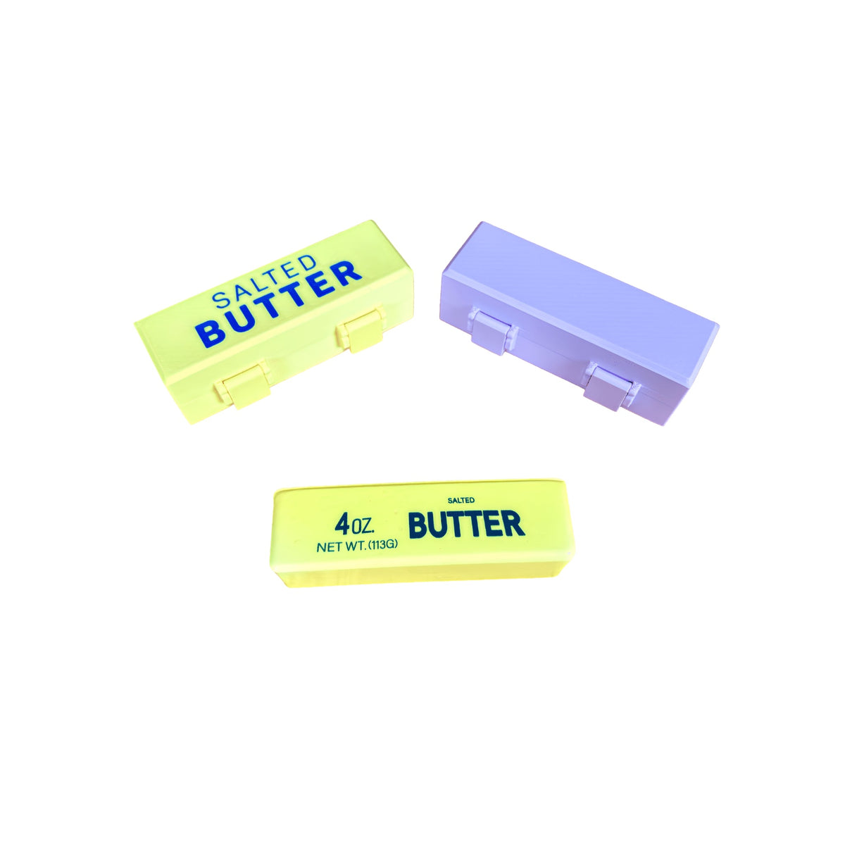 Butter Stick Squishy Case 3D Printed Fits Standard 4 Oz Butter - Grown Up Kids