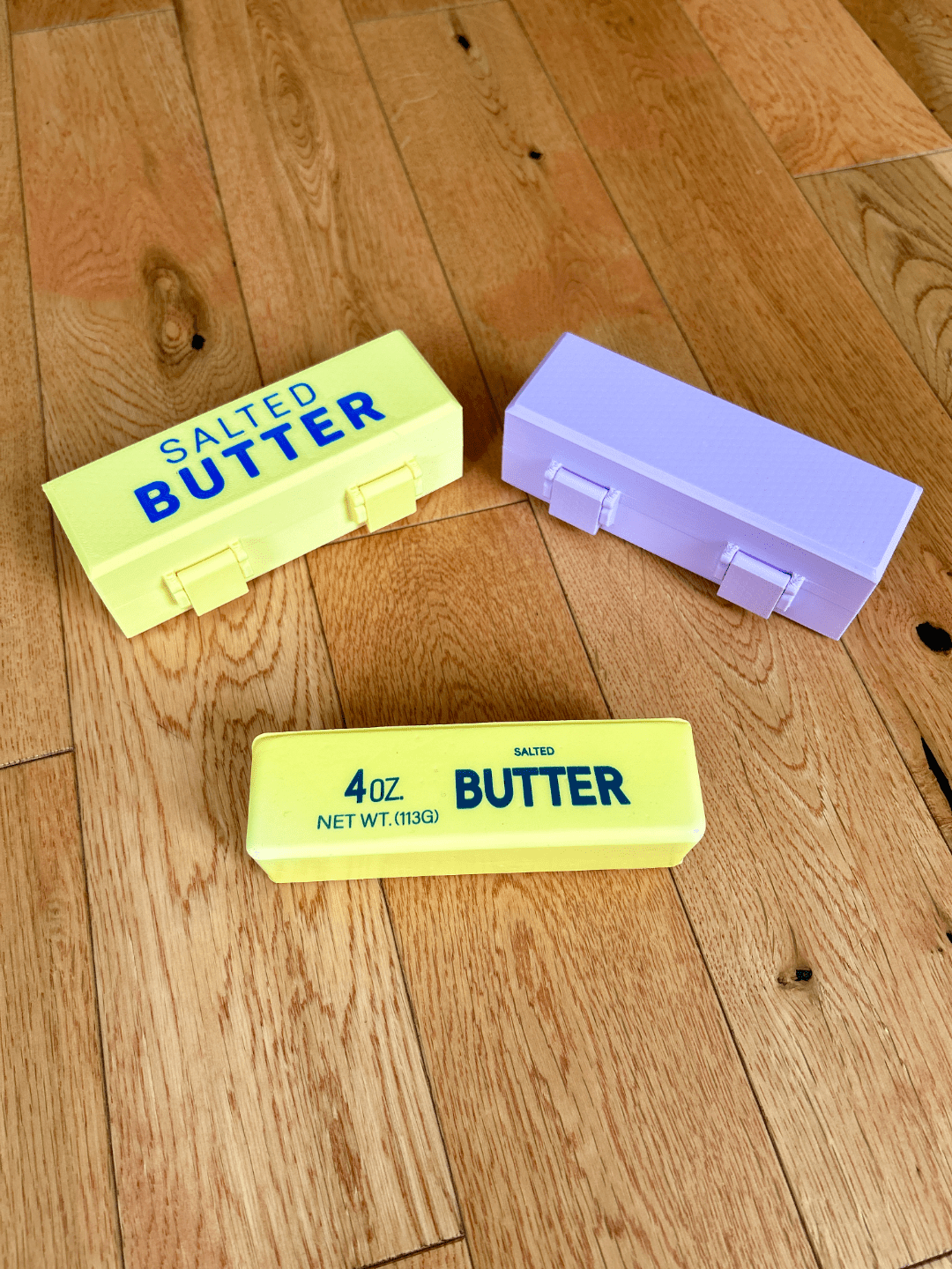 Butter Stick Squishy Case 3D Printed Fits Standard 4 Oz Butter - Grown Up Kids