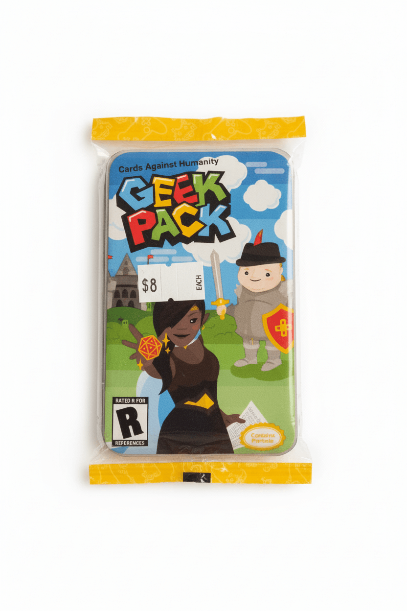 Cards Against Humanity: Geek Pack Expansion (Factory Sealed) - Grown Up Kids