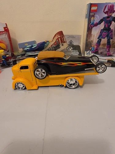 Classic Metalworks 36 Ford Custom Hauler and 32 Roadster Street rod Diecast set - Grown Up Kids
