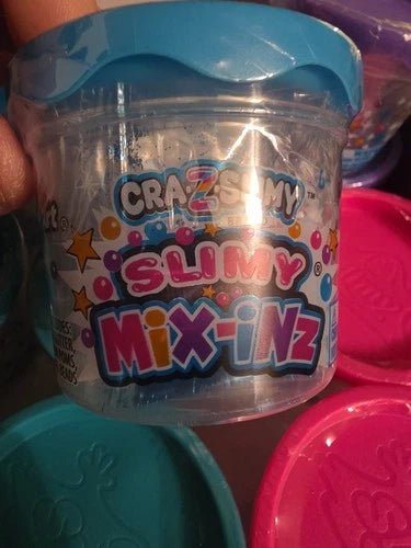 Crazslimy Brand Slimy Mix In With Blue Lid - Grown Up Kids