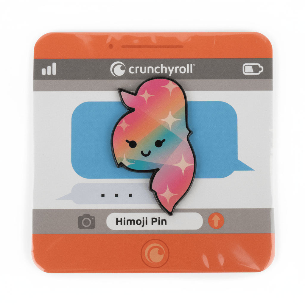 Crunchyroll Hime Himoji Enamel Pin - 2021 Loot Crate Exclusive - Grown Up Kids