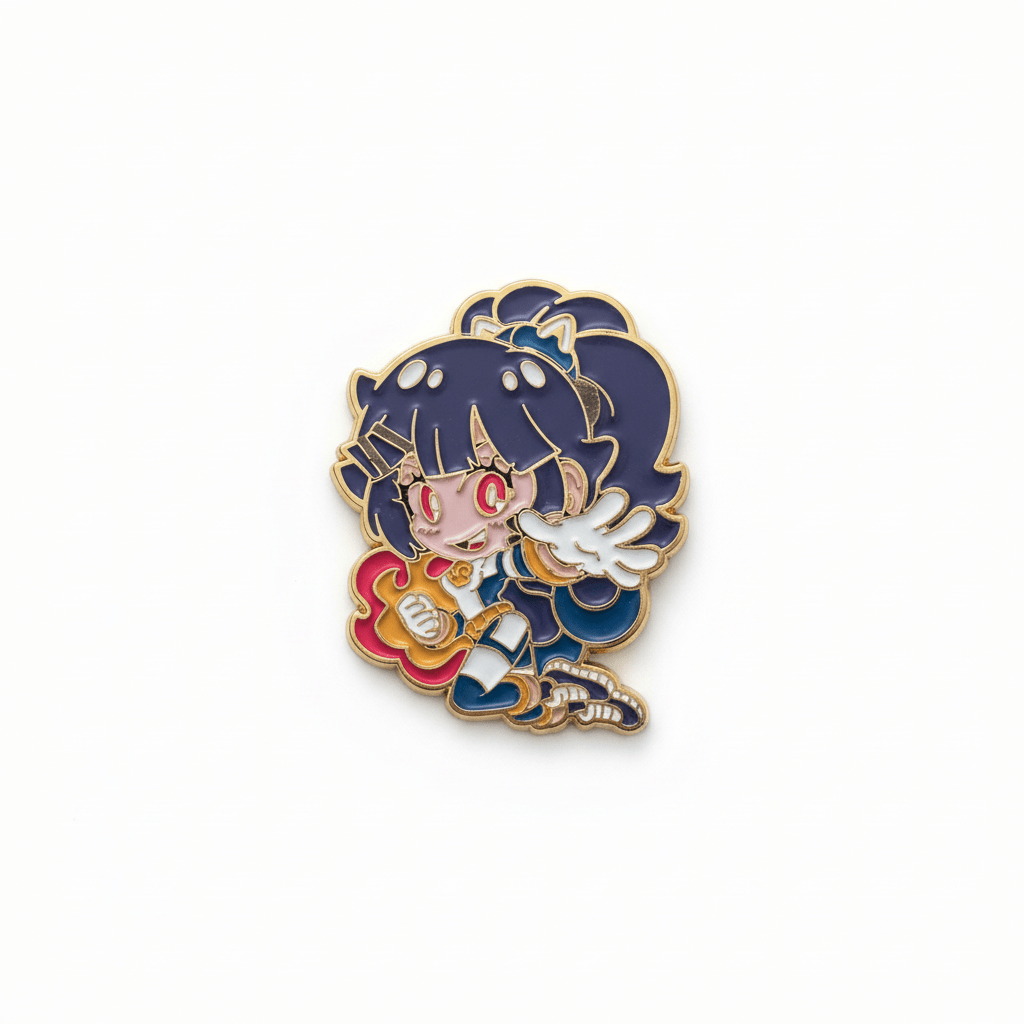 Crunchyroll Super-Powered Yume Enamel Pin - Anime Mascot Collectible - Grown Up Kids