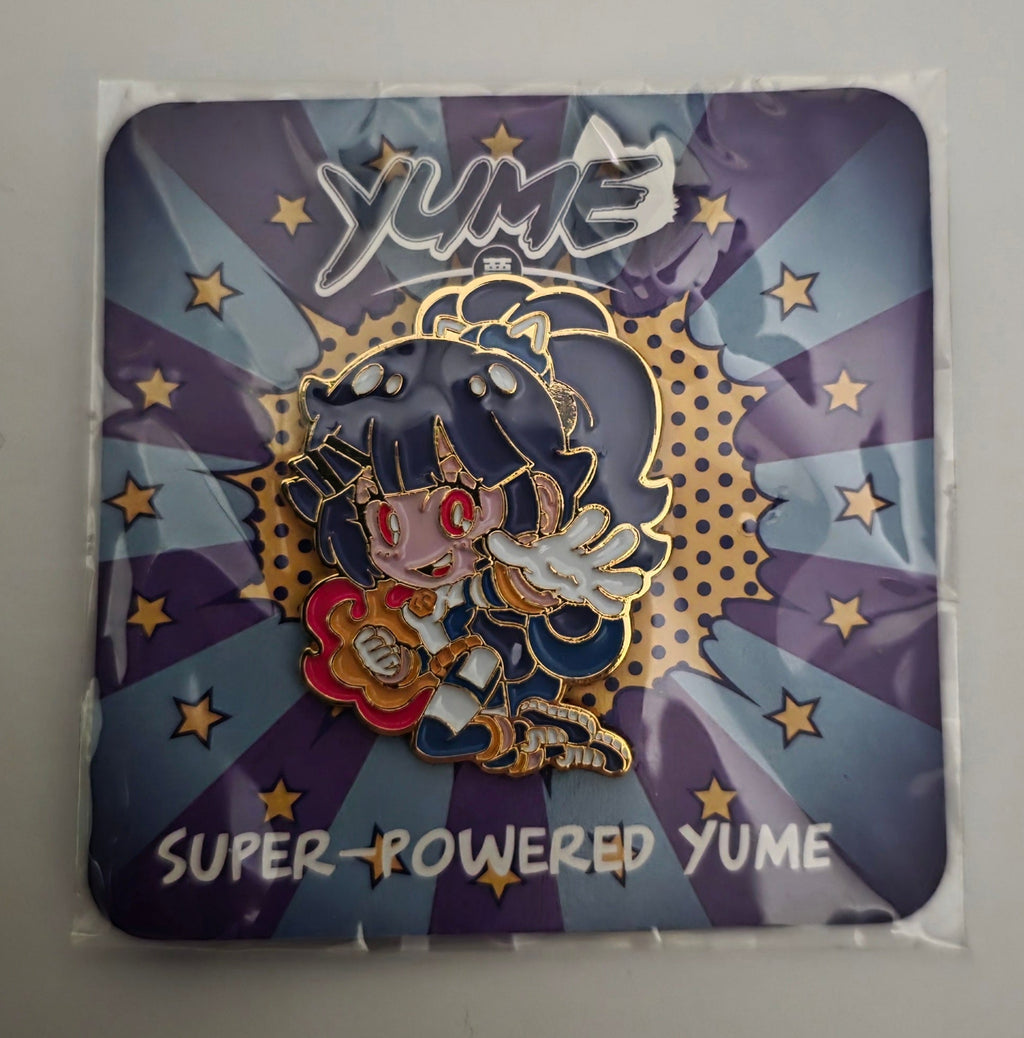 Crunchyroll Super-Powered Yume Enamel Pin – Anime Mascot Collectible - Grown Up Kids