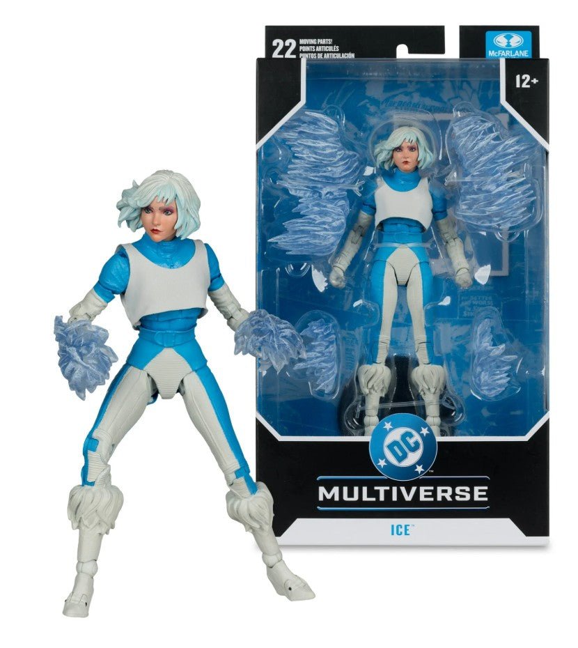 DC Multiverse Fire & Ice 2-Pack Bundle 6-Inch Figures Justice League Collectible Set - Grown Up Kids