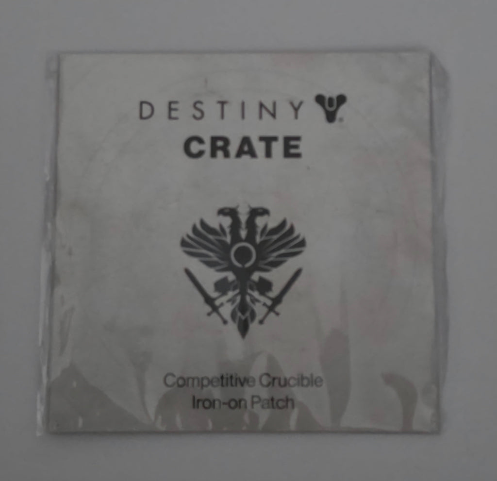 Destiny Competitive Crucible Iron On Patch Loot Gaming Exclusive Bungie - Grown Up Kids