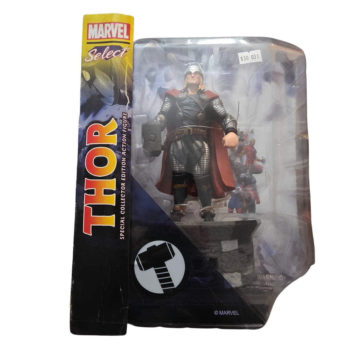 Diamond Select Toys Marvel Select: Thor Action Figure - Grown Up Kids