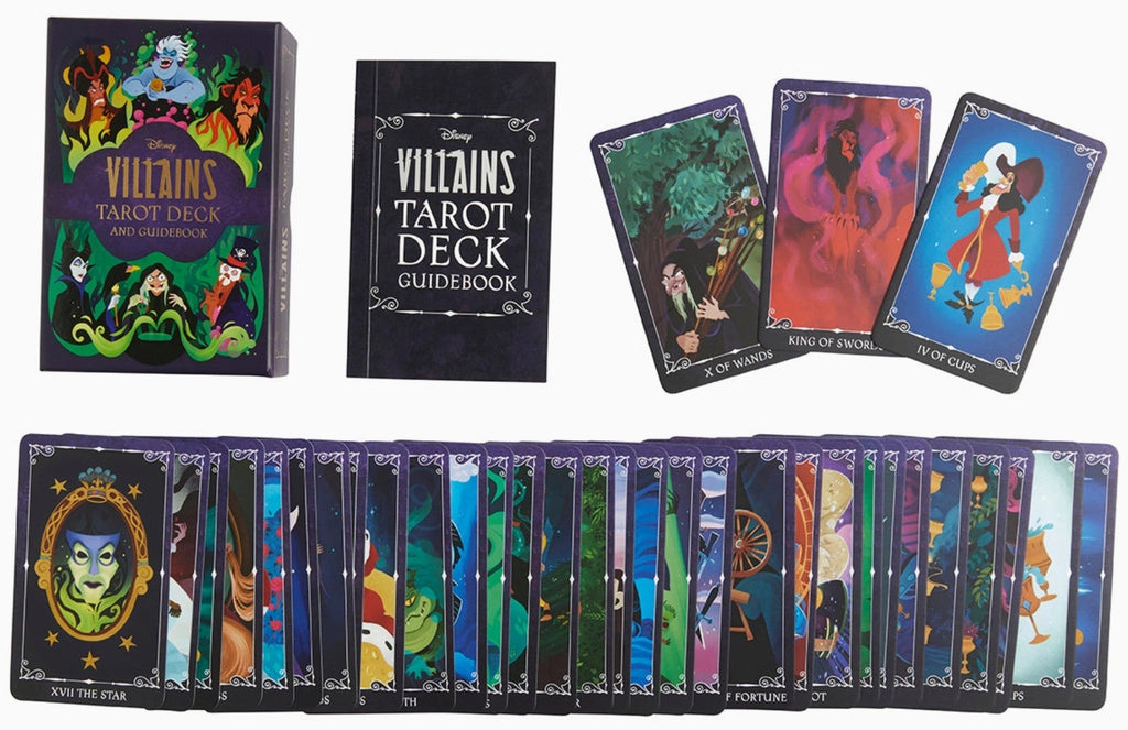 Disney Villains Tarot Deck and Guidebook - Grown Up Kids