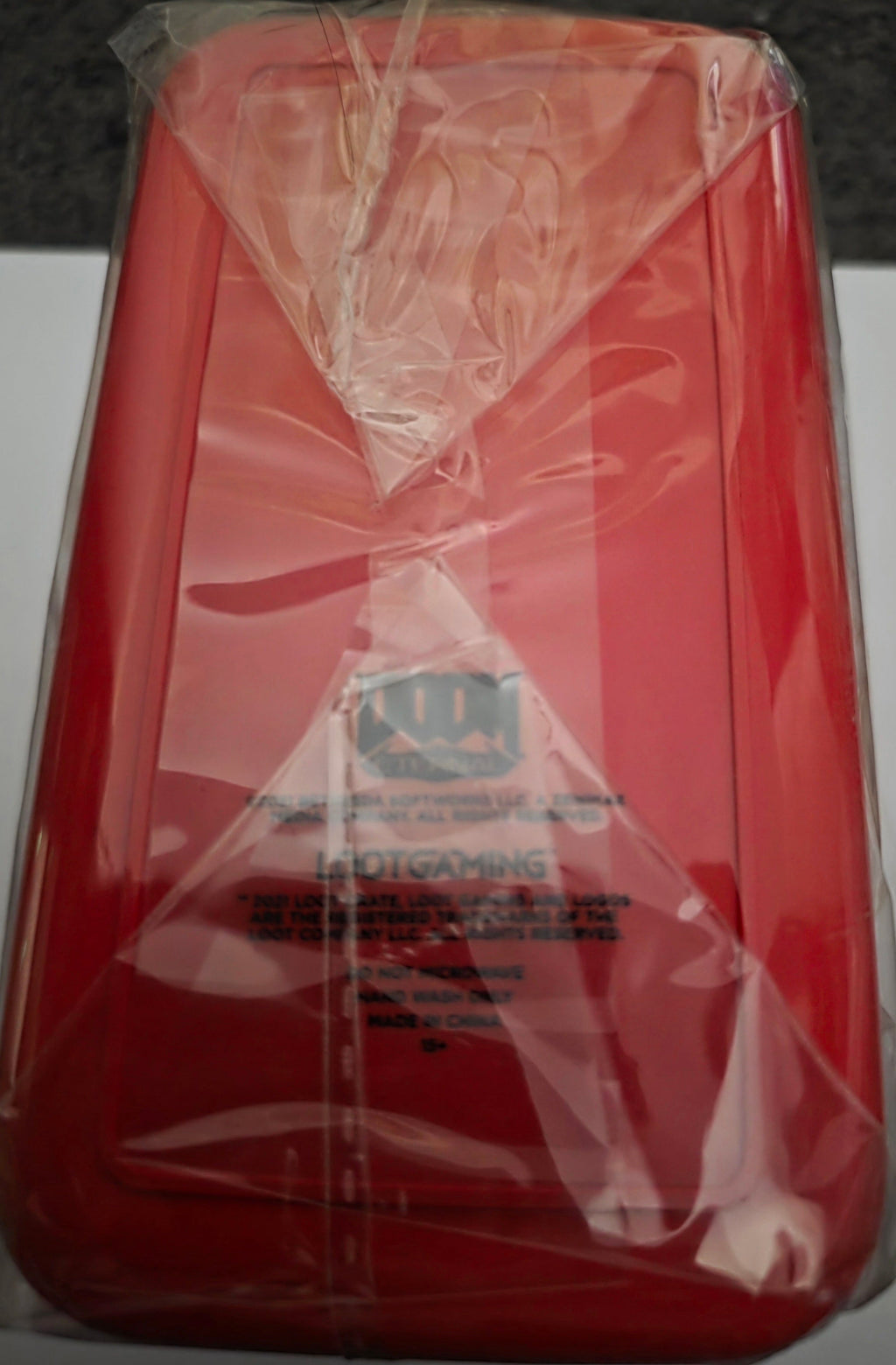 DOOM UAC Union Aerospace Corporation Red Metal Storage Tin Carry Case - Grown Up Kids
