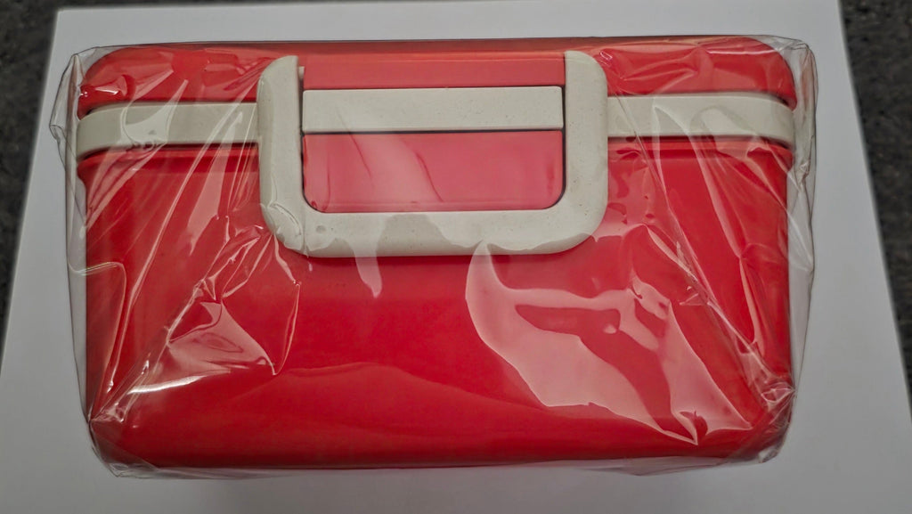 DOOM UAC Union Aerospace Corporation Red Metal Storage Tin Carry Case - Grown Up Kids
