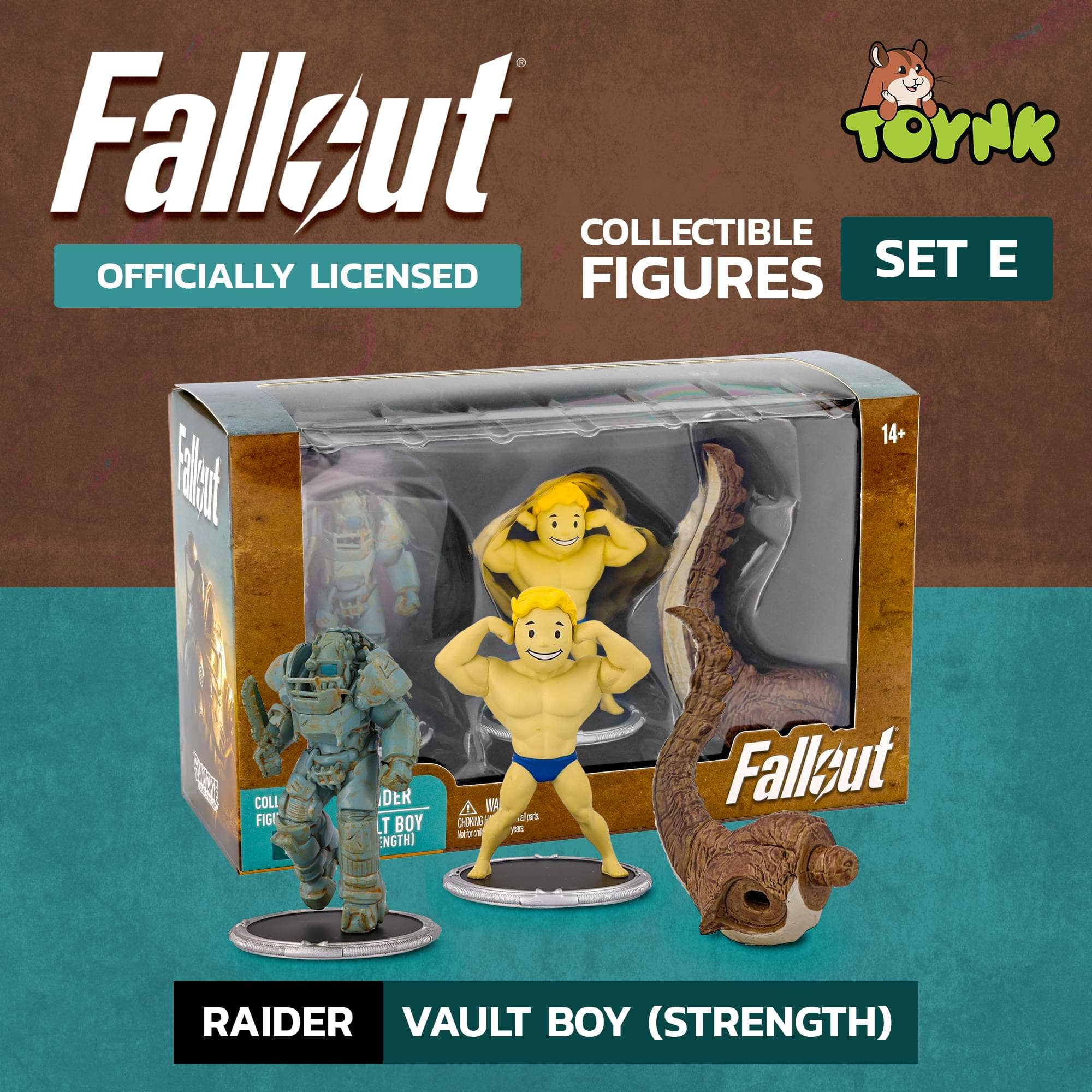 Fallout Raider & Vault Boy Strong Mini Figure Set E - Grown Up Kids